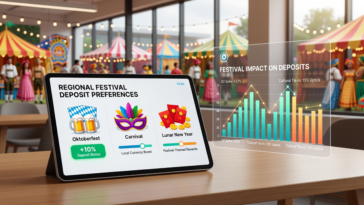 Mobile table game interface displaying festival-themed deposit options during regional celebrations