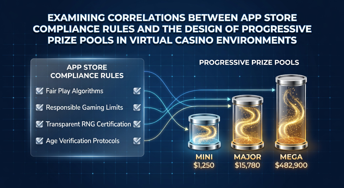 Virtual casino interface showing progressive prize pool mechanics on a mobile app screen