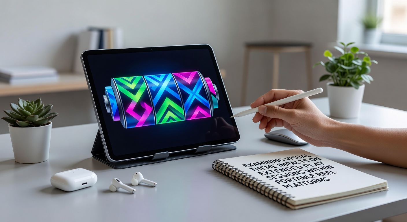 Mobile slot game interface displaying vibrant visual themes on a portable device screen