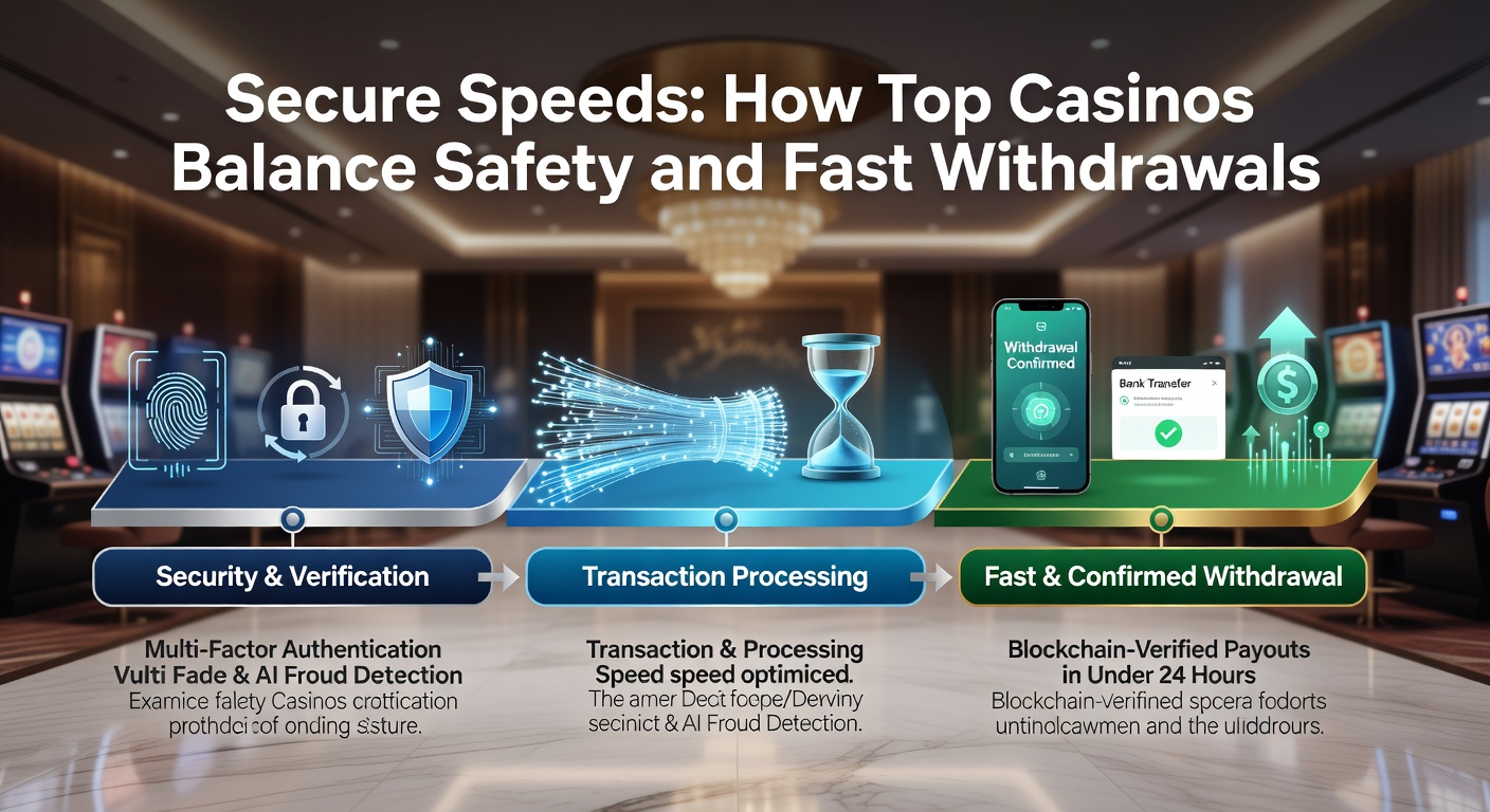 High-speed train racing through a fortified tunnel, representing swift secure casino withdrawals